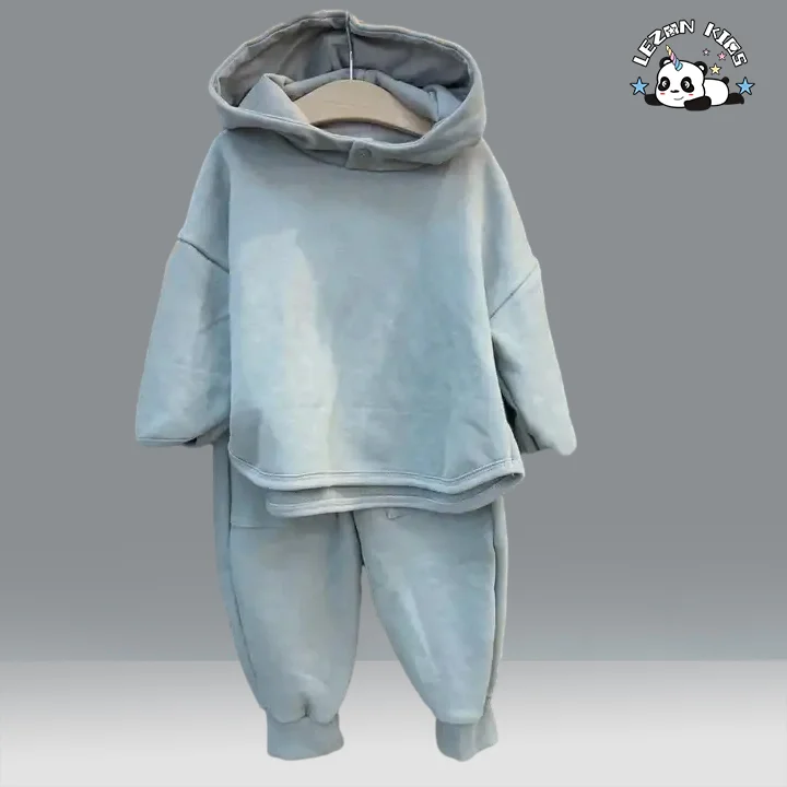 LEZONKIDS - Customized Children's Fashion Clothing Baby Hoodie Jogging Pants 2-piece Set Autumn Boy Clothing Set